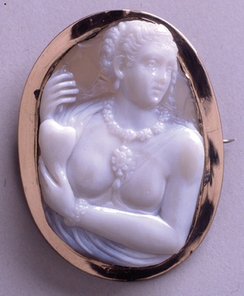 Cameo brooch, Jamestown-Yorktown Foundation Collection.