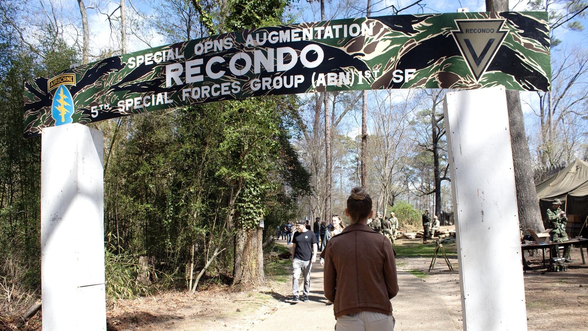 The MAC-V RECONDO SCHOOL unit at Military Through the Ages