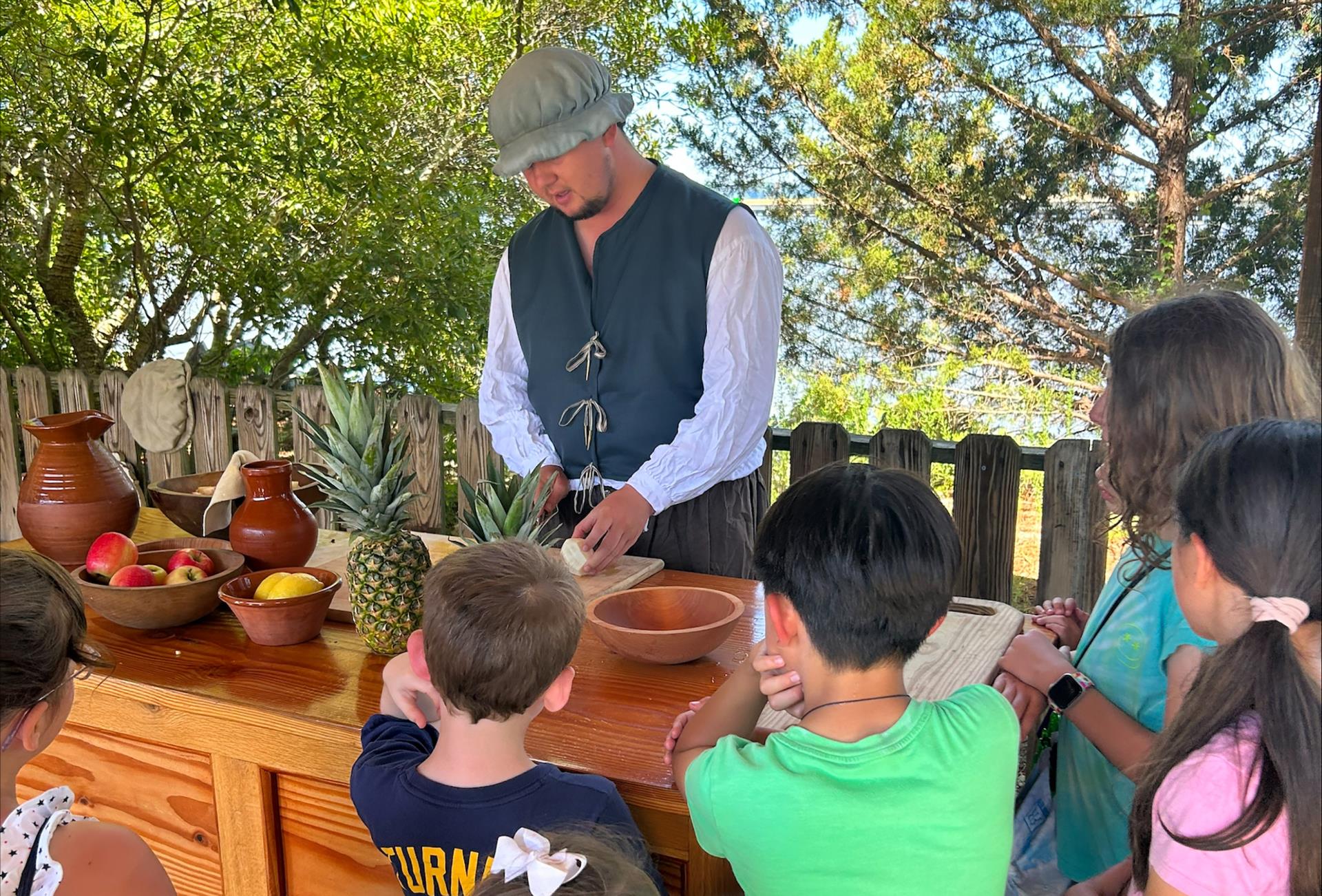 Jamestown Settlement_Voyage to Virginia in Five Fruits