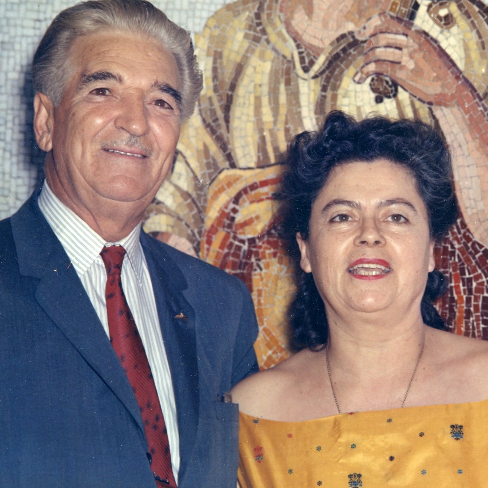 A portrait of Nick and Mary Mathews