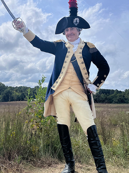 Mark Schneider as Marquis de Lafayette