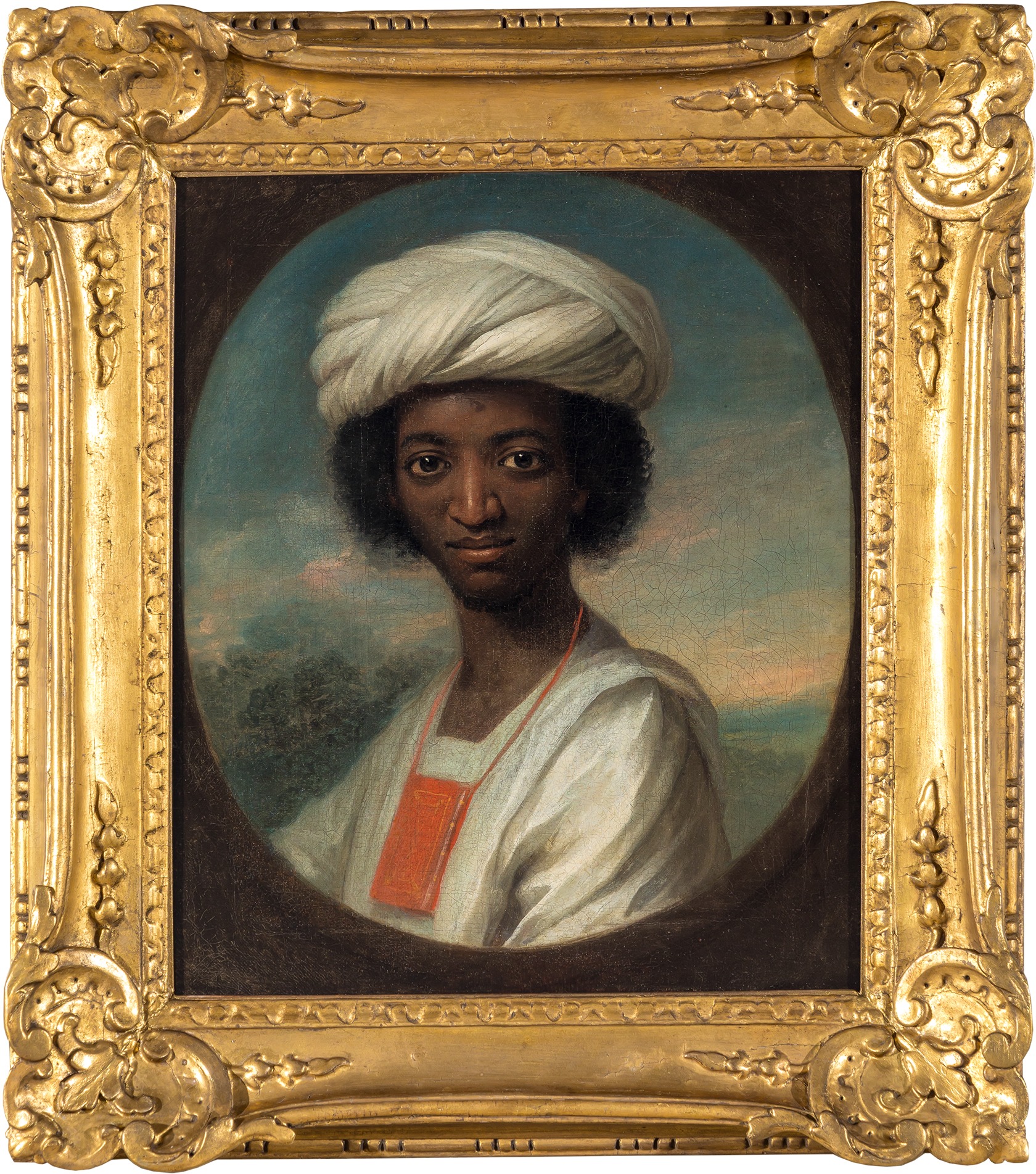 Portrait of Ayuba Suleiman Diallo, attributed to William Hoare, circa 1733. Jamestown-Yorktown Foundation. JYF2014.4. Image by Glen McClure.