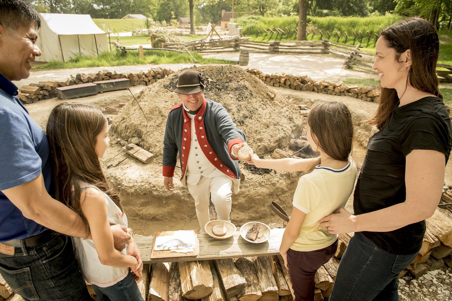 Camp field kitchen