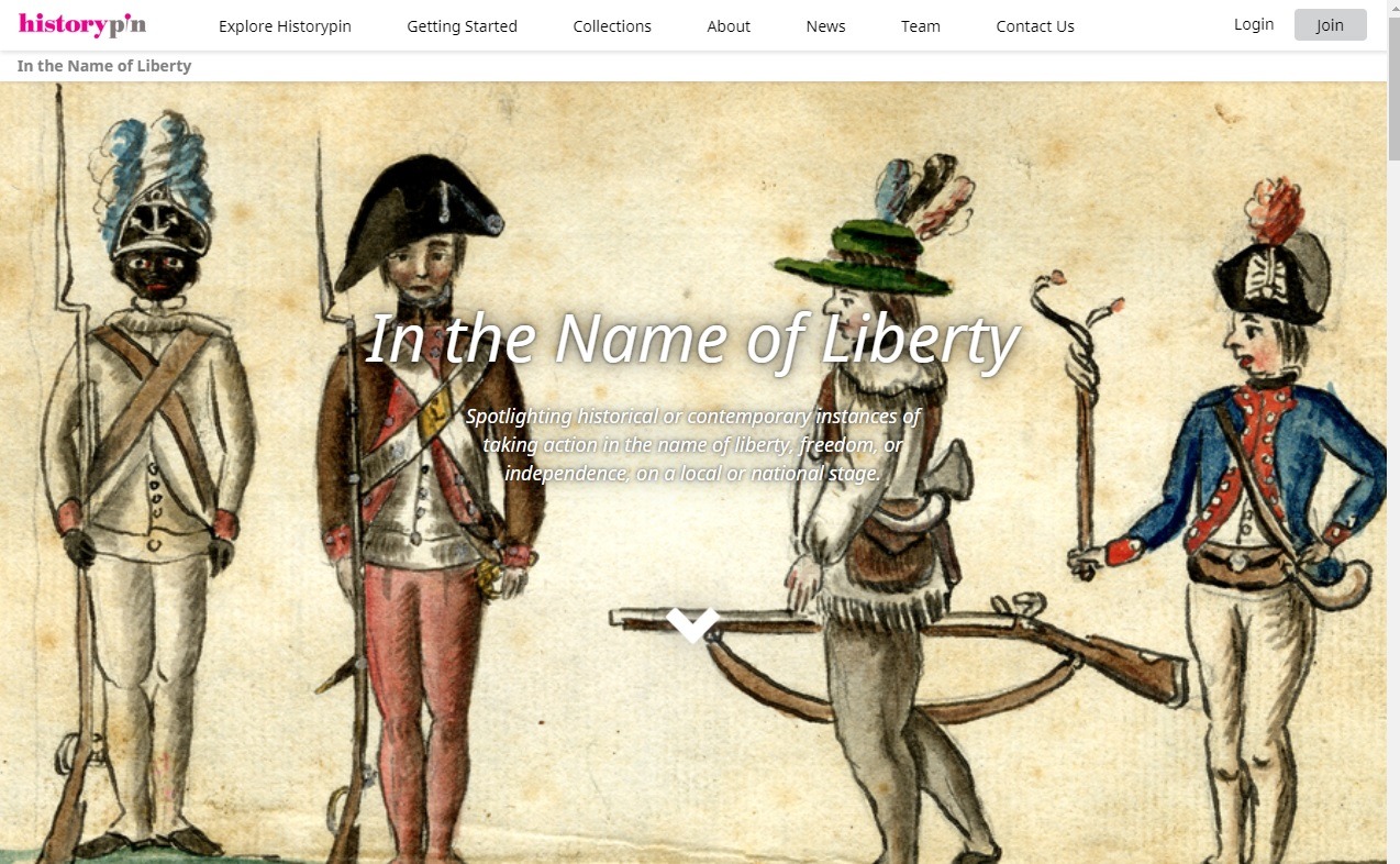 Historypin - In the Name of Liberty