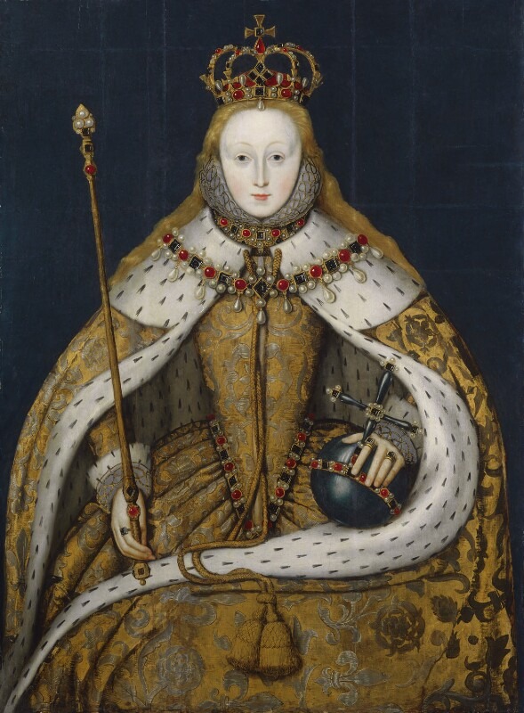 “Queen Elizabeth I,” by an Unknown Artist, oil on panel, circa 1600. NPG 5175. Courtesy of the National Portrait Gallery. Shared under an Attribution-NonCommercial-NoDerivs 3.0 Unported (CC BY-NC-ND 3.0) Creative Commons License. This work has not been modified.